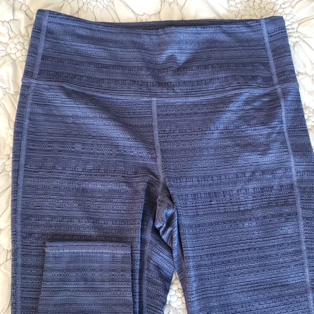Athleta blue/purple leggings